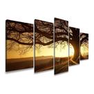 lConjunto Quadro Decorativo Mosaico Com Foto Personalizado Árvore PVC Decoração para Sala de Jantar Quarto Casal