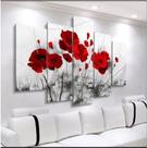 lConjunto Quadro Decorativo Mosaico Com Foto Personalizado Flores Vermelha PVC Decoração para Sala de Jantar Quarto Casal lConjunto Quadro Decorativo Mosaico Com Foto Personalizado Flores Vermelha PVC Decoração para Sala de Jantar Quarto Casal
