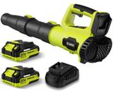 Leaf Blower LEAPUL 21V elétrico sem fio com 2 baterias