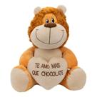 Leao de pelucia 36cm - fofy