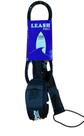 Leash sda 6' nó regular 6mm - black Leash sda 6' nó regular 6mm - black