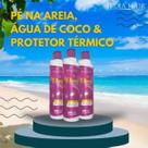 Leavein Plena da Tróia hair cosmeticos, protetor térmico, pós química, pós química, pós tratamento, pré escova, ação anti frizz,com óleo de coco
