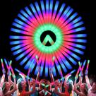 LED Foam Glow Sticks wellent 107 unidades com 3 modos