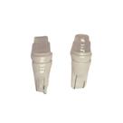 Led forte branco base t10 pingo meia luz de ceramica par Led forte branco base t10 pingo meia luz de ceramica par