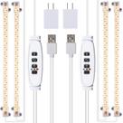 LED Grow Light RWNTAO 3000K Full Spectrum, pacote com 2 cabeças