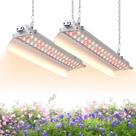 LED Grow Lights SpeePlant 42 cm Full Spectrum 36 W, pacote com 2
