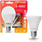Led Lampada Bulbo Ourolux 9w 6500k 760 Lumens Bivolt com Sensor Presença