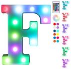 LED Letter Lights Foaky Colorful Marquee Night Light F
