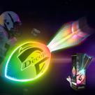 LED Light up Football Decopu Premium Foam Glow in the Dark