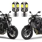 Led Mt09 Mt07 Yamaha Lanterna Pingo Canbus T10 Branco Branco-frio Led Mt09 Mt07 Yamaha Lanterna Pingo Canbus T10 Branco Branco-frio