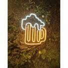 Led Neon Caneca - Acrilico com fonte bivolt