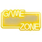 led neon game zone acompanha fonte - 50cm