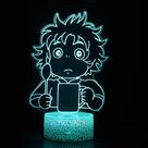 LED Night Light Ponys Cliffs 3D que muda de cor para crianças LED Night Light Ponys Cliffs 3D que muda de cor para crianças