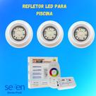 Led Para Piscina De Alvenaria Com Adaptadores Para Cano 50mm