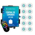 Led Piscina - Kit 10 Pratic SMD com Central e Controle Touch