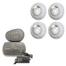 Led Piscina - Kit 4 Led RGB 9W Luxpool + Central compacta