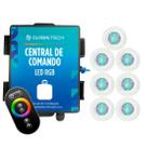 Led Piscina - Kit 7 Pratic SMD com Central e Controle Touch