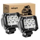 LED Pods Nilight 18W 1260LM Spot Off Road Lights 2 unidades