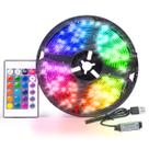 Led RGB Fita 5 Metros Grande Strip Light Flexivel Luz Neon