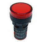Led sinalizador ad16-22ds 22mm 220 vac vermelho
