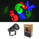Led Snowflake Lamp Projetor Natalino Luz