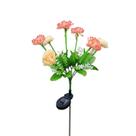 Led Solar Snow Lotuss Garden Lamp Luz solar ao ar livre Lâmpada de jardim Solar Power Yard Lawns Route Wedding