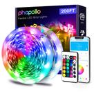 LED Strip Lights phopollo 61m Music Sync com mudança de cor