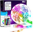 LED Strip Lights VOLIVO 25m, sincronização de música Bluetooth controlada por aplicativo