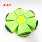 LED voando UFO Flat Throw Disc Ball com luz LED Toy Kid O LED voando UFO Flat Throw Disc Ball com luz LED Toy Kid O