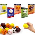 Leetous Kit com 24 Bolinhas Esportivas Mini com Cartões de Dia dos Namorados