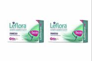 Leflora Probiótico Lactobacillus 1 Bilhão UFC Airela 30 Cápsulas Kit 2 Un
