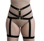 Leg garter cinta liga em elastico regulavel Miss