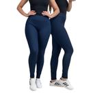 Leg Suplex Cintura Alta, Calça Legging Levanta Bumbum, Costura Reforçada, Grossa Zero Transparência