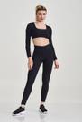 Legging canelada afina cintura cajubrasil Legging canelada afina cintura cajubrasil