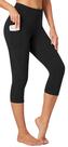 Legging Capri Heathyoga de cintura alta com controle abdominal e bolsos
