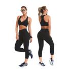 Legging Capri Suplex Feminina Legg Corsário Para Exercícios Legging Capri Suplex Feminina Legg Corsário Para Exercícios