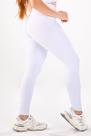 Legging Cintura Alta Feminina Glow Branca Legging Cintura Alta Feminina Glow Branca
