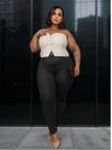 Legging Cintura Alta Plus Size Feminina Antitransparente