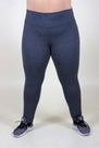 Legging cinza mescla escuro lisa plus size Legging cinza mescla escuro lisa plus size