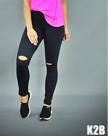 Legging cler k2b com detalhe, corte no joelho Legging cler k2b com detalhe, corte no joelho