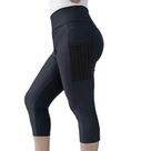 Legging Corsário Calça Capri com Bolsos Poliamida Spandex P M G GG PINA Legging Corsário Calça Capri com Bolsos Poliamida Spandex P M G GG PINA