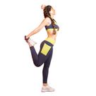Legging eco marinho e verde