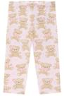 Legging em molecotton ursinho/flores