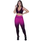 LEGGING EMPINA BUMBUM CÓS ALTO FITNESS FEMININO POLIAMIDA SUPPLEX DEGRADÊ - G, Rosa