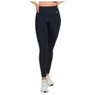 Legging Feminina Alto Giro Bolsos Laterais Preta - 25113 Legging Feminina Alto Giro Bolsos Laterais Preta - 25113