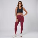 Legging Feminina Básica UV50 Zero Transparência Academia Patra Cor:Vinho MerlotTamanho:G