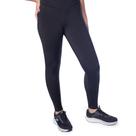 Legging Feminina Estilo do Corpo Cigarrete Gym Brilho Preto Legging Feminina Estilo do Corpo Cigarrete Gym Brilho Preto