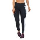 Legging Feminina Fitness Recorte Preto