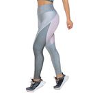 Legging Feminina Fitness Space Silver Cinza Rosa