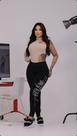 Legging Feminina Maryland Adulto Cintura Média,Confortável